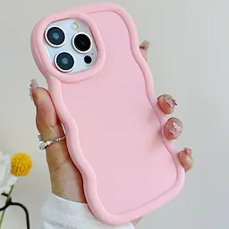 Чохол TPU Ripple для Apple iPhone 13 Pro (6.1) Pink - мініатюра 2