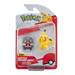 Набор игровых фигурок Pokemon W17 - Пикачу и Лечонк
