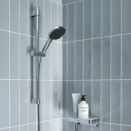 Комплект змішувачів для ванної кімнати з термостатом Grohe QuickFix UA202304TS, Хром - мініатюра 11