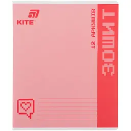 Набір зошитів Kite One color в клітинку 12 аркушів 25 шт. (K26-232) - мініатюра 2