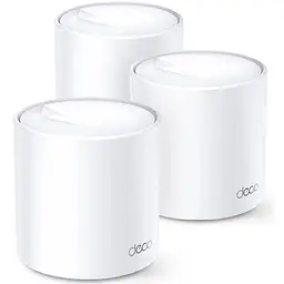 TP-Link Маршрутизатор DECO X20 3PK AX1800 1xGE LAN 1xGE WAN MU-MIMO OFDMA MESH