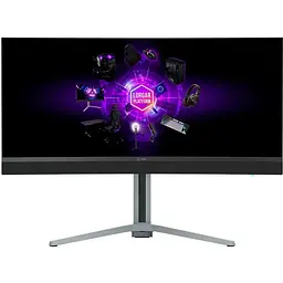 Монітор Lorgar 34MP1 UWQHD (LRG-34MP1W180C-GY) - мініатюра 4