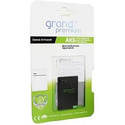 Акумулятор Grand BL-5CA для Nokia 1200 1680 - мініатюра 2