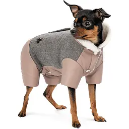 Костюм для собак Pet Fashion Twiddy ХS дівчинка пудровий - мініатюра 3