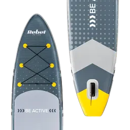 SUP дошка Rebel Active 350 см з аксесуарами сапборд 150 кг 350 x 81 х 15 см Grey - мініатюра 5