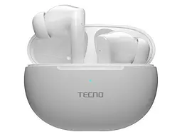 Навушники TWS (повністю бездротові) Tecno Buds 3 White (4895180788376) - мініатюра 2