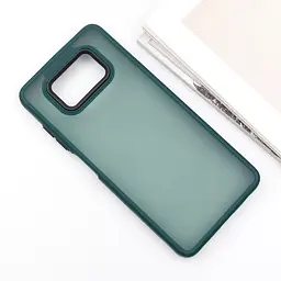 Чохол TPU+PC Lyon Frosted для Xiaomi Poco X3 NFC / Poco X3 Pro Green - мініатюра 2