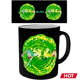 Чашка хамелеон Rick and Morty Portal (Рік і Морті) 320 мл - мініатюра 2
