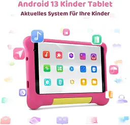 Планшет 7" Smart Life TK707 2+3/32Gb 4 ядра Android 13 2500 mAh Pink - мініатюра 3