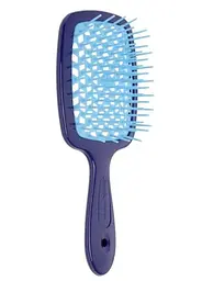 Щітка для волосся Janeke Superbrush Фіолетова з блакитним