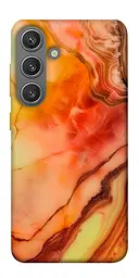 Чохол Demsky Червоний корал мармур для Samsung Galaxy S24+