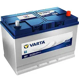 Автомобільний акумулятор VARTA Blue Dynamic G7 6СТ-95Ah АзЕ ASIA 830A (EN) 595404083 - мініатюра 2