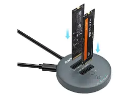 Док-станція для диска Maiwo K3026P2 Grey (6910055821014) - мініатюра 2