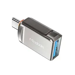 Адаптер McDodo OTG USB-A 3.0 to Type-C Adapter OT-8730 Dark Grey