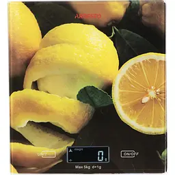 Ваги кухонні Ardesto SCK-893LEMON [138194] - мініатюра 1