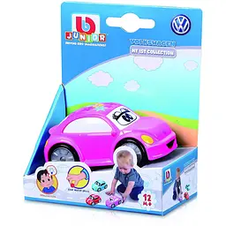 Машинка іграшкова Bb Junior VW New Beetle рожева (16-85122 pink) - мініатюра 2