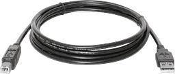 Кабель USB 2.0 AM-BM, 1.8 м, чорний, USB04-06 Defender