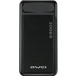 Power Bank Awei P6K 20000mAh Black UA