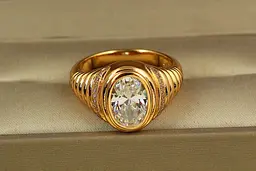 Кільце Xuping Jewelry Візантія р 20 золотисте