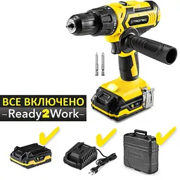 Дриль-шурупокрут Trotec PHDS 11-20V акумуляторний ударний (4410000502) - мініатюра 3