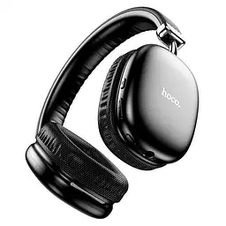 Бездротові повнорозмірні навушники HOCO W35 Bluetooth 5.3 стереогарнітура чорні