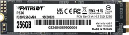 SSD M.2 накопичувач Patriot P320 256GB (P320P256GM28)