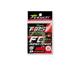 Повідець INTECH флюорокарбон 0,50мм 9кг 25см (2шт/уп) FC First Leader
