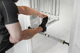 Турнік розсувний Hop-Sport HS-M050DP сіро-жовтий - мініатюра 3