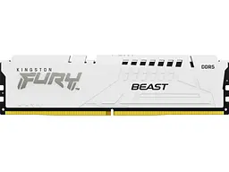 Модуль пам'яті Kingston FURY 64 GB (2x32GB) DDR5 6400 MHz Beast EXPO White (KF564C32BWEK2-64) - мініатюра 2