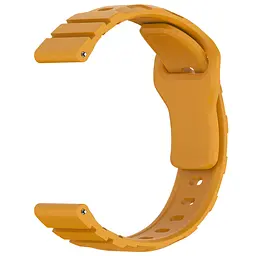 Ремінець Defense 22mm Smart Watch Samsung Galaxy Watch/Amazfit/Huawei Dark Yellow (00000077070_5) - мініатюра 3