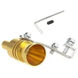 Насадка Глушника Свисток TURBO SOUND Size-M Золота 1 шт