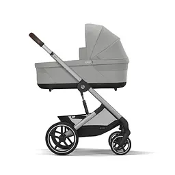 Коляска Cybex Balios S Lux SLV Stone Grey з бампером (524001179) - мініатюра 8