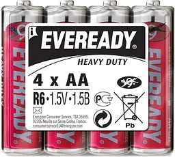 Батарейки Energizer Eveready AAA Heavy Duty 4 шт.