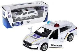 Іграшкова поліцейська машина легкова Skoda Superb Combi iV TechnoDrive 250947
