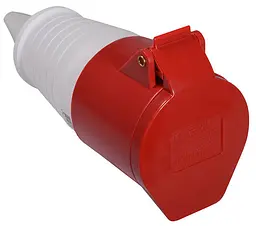 Розетка переносна P5 32А IP44 3P+N+PE ГП АСКО-УКРЕМ (A0080020006) - мініатюра 2