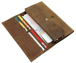 Чоловік шкіряний гаманець Vintage 19x10 см acs0016970 - мініатюра 7