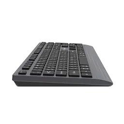 Клавіатура REAL-EL RK-715W Wireless/Bluetooth Black/Gray (EL123100051) - мініатюра 6