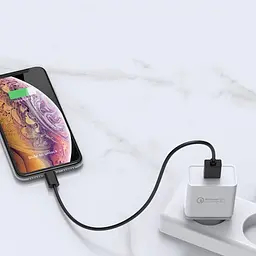 Зарядний пристрій 1xUSB 18W USB A QC 3.0 Fast Charger White CD122 Ugreen - мініатюра 2