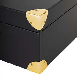 БДСМ-набір LOCKINK Moonlight Treasure Chest, коричневий, натуральна шкіра - мініатюра 6