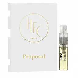 Оригінал Мініатюра Haute Fragrance Company Proposal 2.5 мл Парфумована вода - мініатюра 1