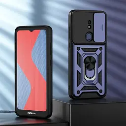 Панель BeCover Military для Nokia C21 Blue (709995) - мініатюра 3