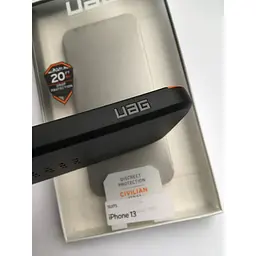 Оригінальний протиударний чохол UAG Civilian для iPhone 13 / iPhone 14 (6.1") Black (11317D114040) - мініатюра 6