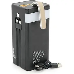 Батарея універсальна 7GO 50000mAh PD/22.5 Solar Black (GPW-01 / 45006) - мініатюра 3