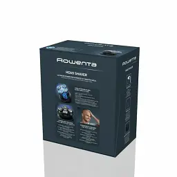 Бритва електрична для голови Rowenta Gentle Bald чорно-синій (TN3110E0) - мініатюра 12