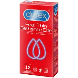 Презервативи Durex Feel Thin Fetherlite Elite, 12 шт