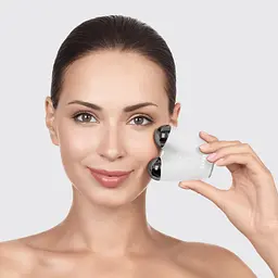 Мікрострумовий підтягувач обличчя GESKE MicroCurrent Face-Lifter 6 в 1 білий - мініатюра 7