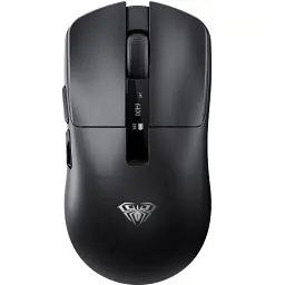 Мышь беспроводная AULA SC590 Pro, Black, Bluetooth/2.4GHz USB, оптическая (сенсор PixArt PAW 3311), 1200 - 20 000 dpi, 6 кнопок, аккумулятор (6978080505613)