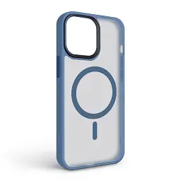 Чохол ArmorStandart Uniq Magsafe для Apple iPhone 13 Pro Max Light Blue - мініатюра 2