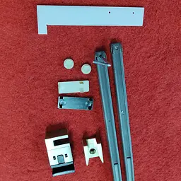 Двері в нішу Koer SR SD01-120x200-TR-02 прозоре скло Easy Clean 8 мм, нікель KR5379, універсальні, прозорий, нержавіюча сталь - мініатюра 9