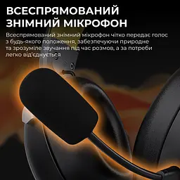 Навушники Ajazz AHM08 MAX 3-Mode Black (AHM08-MAX-BGY) - мініатюра 14